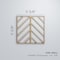 Ekena Millwork Small Genoa Decorative Fretwork Wood Wall Panels, Hickory, 11 3/8"W x 11 3/8"H x 3/8"T WALW12X12X0375GNAHI - alternate 2
